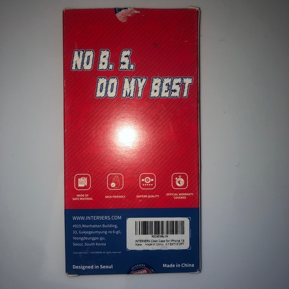 NWT iPhone 13 Clear Phone Case w/ Screen Cleaners - Picture 3 of 4